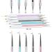5PC Nail Art Brush Set - Dual-Ended Liner & Dotting Brushes for DIY Nail Design | Acrylic & UV Gel Suitable - Buy Online on GoSupps.com