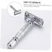 Angoily 3-Stage Manual Razor - Classic Double-Sided Shaver for Men - Premium Facial & Beard Grooming - Buy Online on GoSupps.com