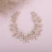 JWICOS Crystal Wedding Headband Bridal Hair Vine - Gold Prom Hair Accessories - Buy Online on GoSupps.com