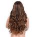 SHIYID Long Natural Wave Blonde Brown Synthetic Wig - Heat Resistant Women s African Hairstyle - Buy Online on GoSupps.com