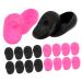 FRCOLOR 10 Pairs Ear Protectors for Hair Dye Hair Dyeing Ear Protectors Hair Dye Earmuffs Silica Gel Baking Oil Shawl Ear Protectors Ear Covers for Hair Dye Silicone Ear Protectors
