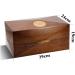 MOLVUS Cigar Box Cigar Aging Box Household Cigar Solid Wood Cigar and Sealed Humidity Box Cigar Box Decorative Box - Buy Online on GoSupps.com