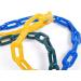 Ymeibe Swing Chains (2) Fully Coated with 4 Free Quick Links - Anti-Rust Iron Chains for Swing Set - Playground Kids Swing Seat Accessories - 660 Lb Capacity - Yellow - Buy Online on GoSupps.com