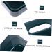 WOFASHPURET Nail Glitter Powder Container Nail Dip Container 7x4.4cm Green - Buy Online on GoSupps.com