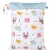 Seaur cloth diaper pockets Washable diaper pockets with zipper Reusable organizer bag for beaches fitness hiking travel color 11 (1 piece) 30 40 cm
