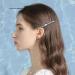 Wynameleri 42mm star hair clip silver secure hair clips grips for short hair 1.65" mini metal hair slide clips flat metal hair pins - Buy Online on GoSupps.com
