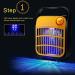 Mosquito Killer LED UV Insect Trap Smart Indoor Mosquito Catcher Chemical Free Baby and Maternity Care Lights - Buy Online on GoSupps.com