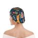 Cute Forest Animals Printing Shower Cap - Reusable & Waterproof for Women | Double Layer Bathing Hair Cap for Spa & Salon - Buy Online on GoSupps.com