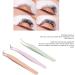 3pcs Stainless Steel Eyelash Tweezers Set - Smooth Applicator Tools for False Eyelash Extensions | International Shipping Available - Buy Online on GoSupps.com