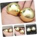 Magiclulu Brass Hand Training Massage Balls - Perfect for Palms & Finger Fitness | Enhance Grip & Relaxation - Buy Online on GoSupps.com