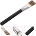 minkissy 1pc Makeup Brush Tapered Brush Smudge Buffing Brush Blush Brush Liquid Foundation Brush Makeup Foundation Brush Beauty Supplies Miss Wooden Handle Flat Head Highlight Brush 16.5x2cm As Shown - Buy Online on GoSupps.com