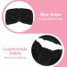 Buy Spa Bowknot Headband for Women - Coral Fleece Makeup Hair Band | Elastic Cosmetic Headband for Shower & Skincare - Black - Buy Online on GoSupps.com