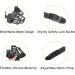 Ohcozzy Silicone Basket Dog Muzzle - Adjustable for Small Medium & Large Dogs (Size 6 Gray) | International Shipping Available - Buy Online on GoSupps.com