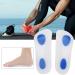 Buy Silicone Insoles - Invisible Gel Heel Cushions for Pain Relief | Breathable Anti-Sweat Comfort - Buy Online on GoSupps.com