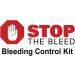 Stop The Bleed Dual Kit - Public Access Bleeding Control IFAK in AED Cabinet-Sized Red Case - Buy Online on GoSupps.com