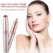 SiKii Eyebrow Hair Remover - Painless Precision Trimmer with LED Light (Rose Gold) | Facial Hair Removal for Women and Men - Buy Online on GoSupps.com