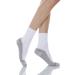 RELAXSAN 550P X-Static Silver fiber diabetic socks with soft massaging terry sole 100% Made in Italy 6 White