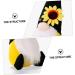 TOPBATHY Christmas 1pc Sunflower Doll Cloth Plush Doll Ladybug Swedish Figurines Black 30X9X7CM - Buy Online on GoSupps.com