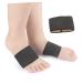 Healeved Sports Adhesive Tape - 1 Pair Support Wrap for Men & Women | Sole of Foot Relief Black - Buy Online on GoSupps.com