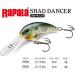 Rapala Shad Dancer - Premium Balsaholz Fishing Lure | Freshwater Angelk der | 4cm/5g Live Brown Trout | International Shipping - Buy Online on GoSupps.com