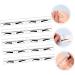 Hemoton 10pcs Tools Eyebrow Ruler Eyebrow Shaping Stencil Transparent Ruler Shape Mold Make up Guide Ruler - Buy Online on GoSupps.com