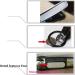 Mini Magnifying Glass Handheld Portable High DefinitionNail Clamp Nail Knife Anti Clip Meat Safety Scissors Maps Crafts Magnifier Black Good Times - Buy Online on GoSupps.com