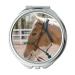YENDOSTEEN Mirror makeup mirror animal bridle equine pocket mirror portable mirror