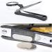 Mini Magnifying Glass Handheld Portable High DefinitionNail Clamp Nail Knife Anti Clip Meat Safety Scissors Maps Crafts Magnifier Black Made in China - Buy Online on GoSupps.com