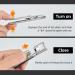 Mess Toenail With Wide Jaw Head Suitable For Seniors Cutter Suitable For Various Occasion 1 Piece Set - Buy Online on GoSupps.com