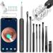 Ear Wax Removal Kit with 1080P Camera - 8 Pcs Ear Cleaner Set for iPhone Android - Black - Buy Online on GoSupps.com