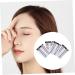 Healeved 4pcs Eyebrow Stickers Eyebrows Makeup Tools False 6d Mold Modify Water Transfer Paper with Ink - Buy Online on GoSupps.com