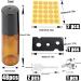 Essential Oil Roller Bottles 48Pcs 5ml Empty Rollerball Bottle Roll on Bottles with Stainless Steel Roller Balls Amber Glass Roller Bottles for Essential Oils Perfumes Cosmetics Aromatherapy Massage 5ml 48pcs Brown - Buy Online on GoSupps.com