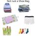Waterproof Travel Shoe Bags with Handle for Men & Women - Set of 8 | Pattern 1 - Buy Online on GoSupps.com