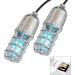LinSmart UV Shoe Sanitizer Dryer & Deodorizer - Portable Ozone Sterilization for Shoes, Boots & More - Silver - Buy Online on GoSupps.com