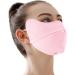 UV Protection Masque | Breathable UV Protection Ice Silk Face Masque - Reusable Sun Shield Face for Women Sunscreen Masque for Fishing Hiking Cycling pink - Buy Online on GoSupps.com