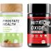 FW ZONE Prostate Support Nitric Oxide Booster Kit Include Turmeric Root Mushroom Blend and Saw Palmetto extracts Designed to Protect and Support Prostate Healthy - 90 Capsules &60capsules