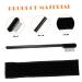 Didiseaon Eyelash Comb Brush Tool Set | 5 Sets Metal Mascara & Eyebrow Comb for Perfect Makeup | Black Lash & Wooden Handle Cosmetics - Buy Online on GoSupps.com