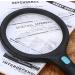 Magnifying Glass Led Magnifier 1.8X 5X Illuminated Magnifier Handheld with 12 Led Lights Reading Magnifying Glass Double Glass Lens for Seniors Read Coins Stamps Map  - Buy Online on GoSupps.com