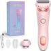 Beautibloom Razor - 2024 Best Silk Glide Razor SilkGlide Pro - 2024 Best Silk Glide Razor Livora Electric Razor 2 in 1 Electric Shaver Razors for Women Wet & Dry (Pink)