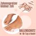 4x Silicone Toe Spreader for Hallux Valgus - Corrective Toe Bandage for Women & Men - Small Toe Alignment Solution - Buy Online on GoSupps.com