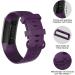 Velavior Waterproof Replacement Bands for Fitbit Charge 4/3 SE - Purple Small - Buy Online on GoSupps.com