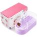 30 Holes Nail Drill Bits Storage Box Nail Grinding Head Holder Stand Display Cleanser Dustproof Manicure Organizer Nail Drill Bit Organizer Foot Care Home Use Pink - Buy Online on GoSupps.com