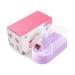 2 in 1 Nail Drill Bits Holder Nail Drill Bits Cleaning Brush Case 30 Holes Nail Art Drill Bits Stand Display Storage Box Nail Drill Bit Organizer Foot Care Home Use
