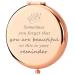Birthday Gifts for Women Christmas| Personalized Inspirational Gifts for Women Friends | Rose Gold Engraved Compact Mirror Gift Ideas | Womens Birthday Gifts for Friend Female For Birthday
