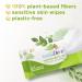 Baby Dove Baby Wipes for Sensitive Skin with 100% Plant-Based Fibers Hypoallergenic 63 Wipes 12 Pack - Buy Online on GoSupps.com