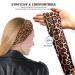 Fashband Boho Leopard Print Headbands - Pack of 3 | Elastic Stretchy Hair Bands for Women and Girls - Buy Online on GoSupps.com