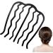 1Pc Hair Comb - U Shaped Fine Hair Side Combs French Twist Hair Combs | Unique Women Bridal Hair Side Combs Multipurpose Hairstyling Tools Vintage Metal Hair Combs for Wedding Casual - Buy Online on GoSupps.com