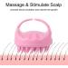 Buy 2 Shampoo Brushes & Hair-Head Skin Massagers | Soft Silicone Healthy Hair Growth | Wet & Dry | Blue & Pink - Buy Online on GoSupps.com