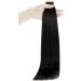 RUNATURE 12 Black Tape in Hair Extensions - Remy Human Hair, Silky Straight, 30g, #1B - Buy Online on GoSupps.com