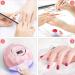 Janolia 86W UV LED Nail Dryer Lamp - Professional Gel Nail Lamp with Sensor & LCD Display 4 Timers for Perfect Gel Nails - Buy Online on GoSupps.com
